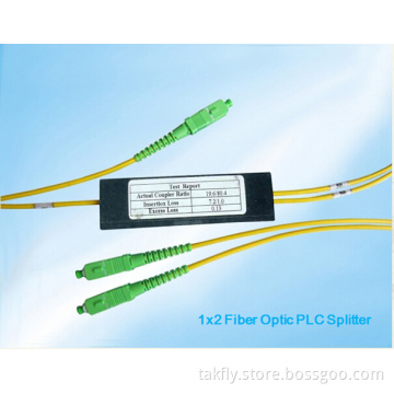 1X2~1-1xn Fiber Optic PLC Splitter